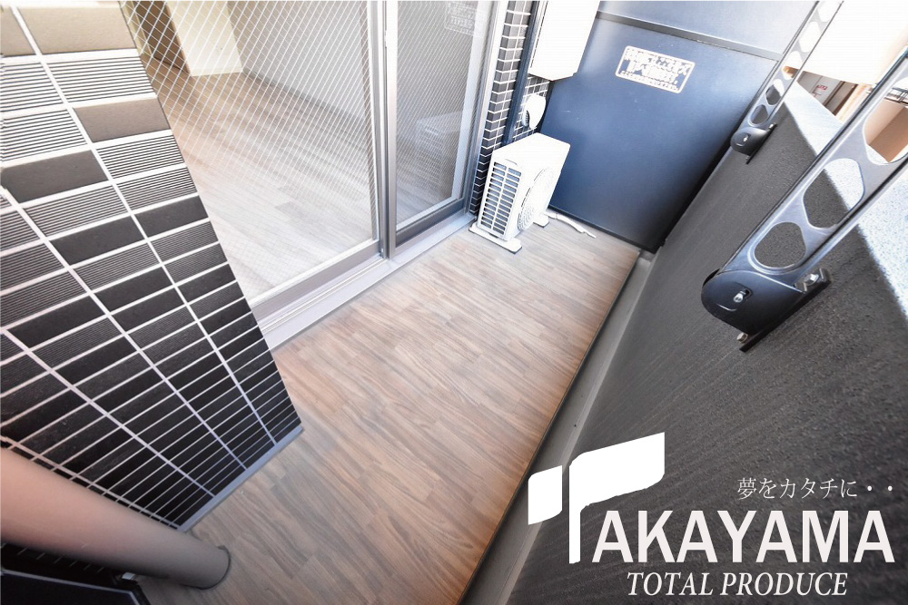 その他共有部分　バルコニー、お洗濯物が干しやすいワイドなバルコニーです★