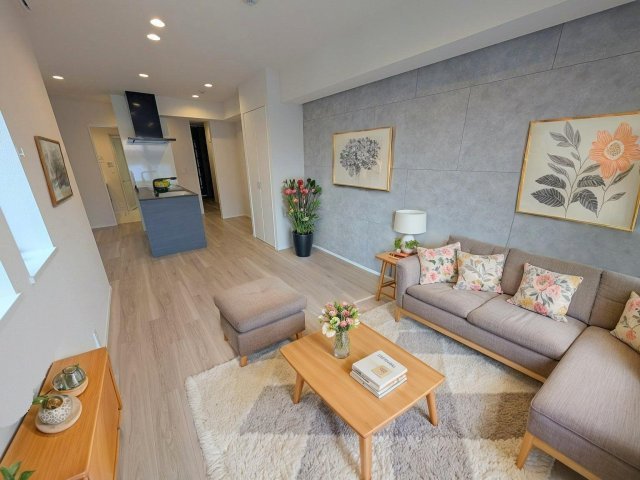 居室・リビング　CG 家具のため実際は家具が付きません