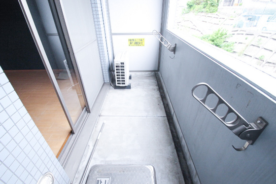 バルコニー　※別部屋の写真です