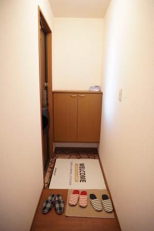 玄関　落ち着いた玄関です