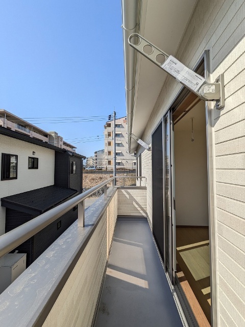 バルコニー　南向きバルコニー