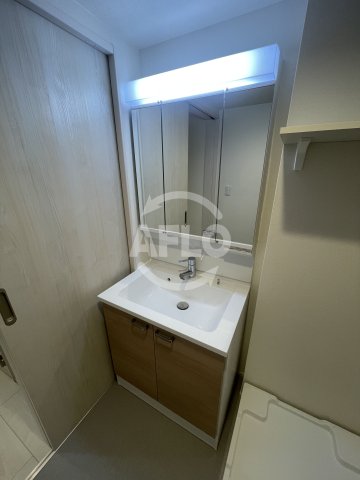 洗面設備　パークテラス淡路　洗面台