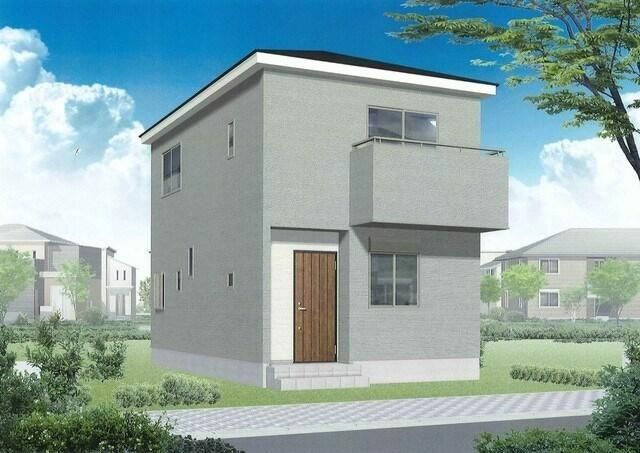 建物外観　完成パース