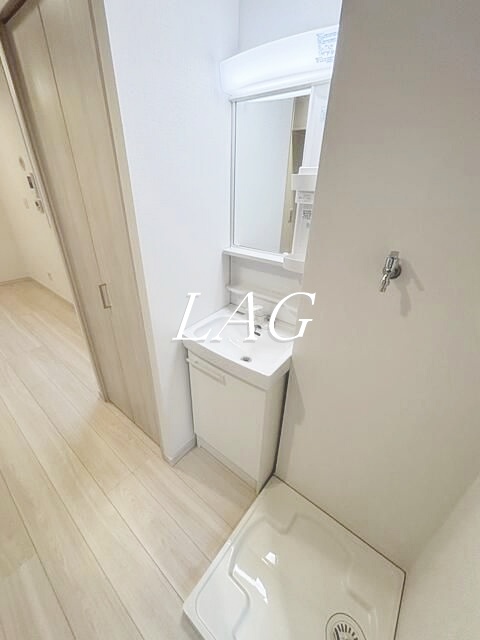 洗面設備　洗面台です。