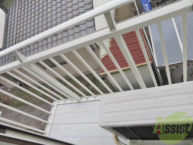 バルコニー　バルコニーが付いてるので晴れた日は洗濯物が干せますね