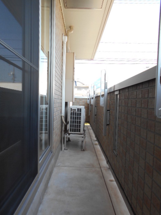 バルコニー　南向き