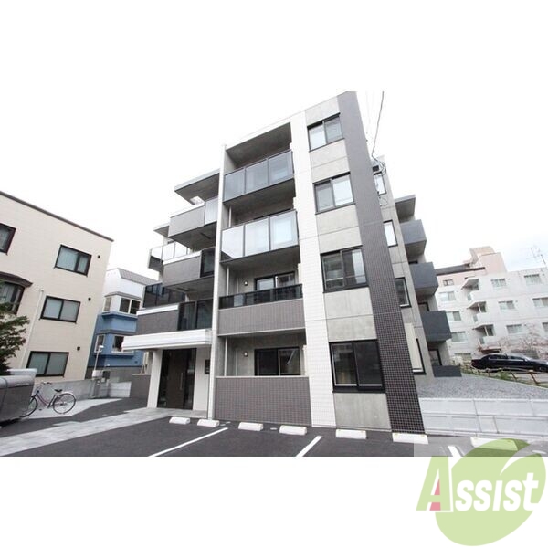 建物外観　札幌市中央区北２条西「ヴォヤージュ円山」