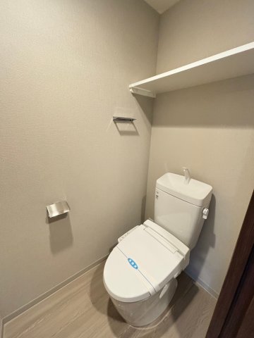 トイレ　ゆったりとした空間のトイレです