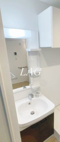 洗面設備　洗面台です。