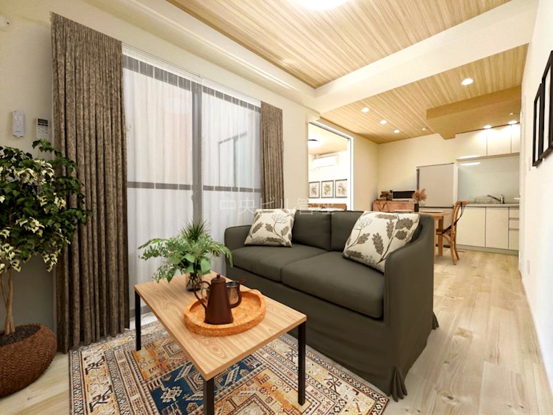 居室・リビング　CGモデルルームです。