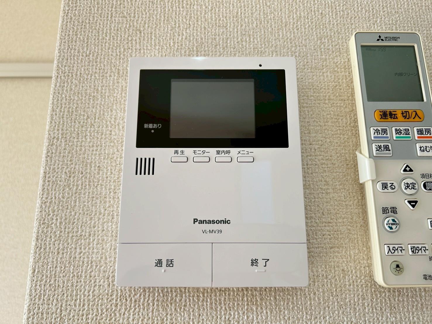 セキュリティ　ＴＶ付インターホン