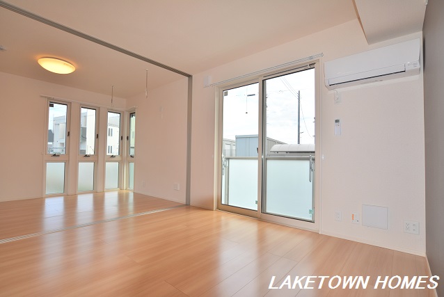 居室・リビング　１０帖のＬＤＫです。