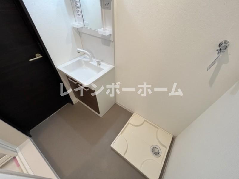 洗面設備　※建築中のため同施工会社参考写真となります。