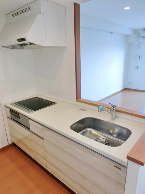 キッチン　★カウンター式IH３口システムキッチン★