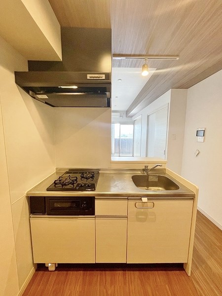 キッチン　★システムキッチングリル付き/２口コンロ★