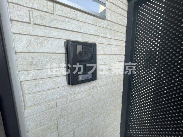 セキュリティ　モニター付きインターホンです