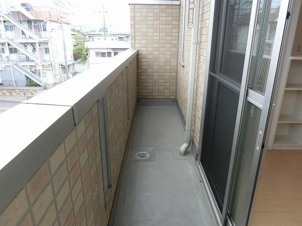 バルコニー　日当たり良好！