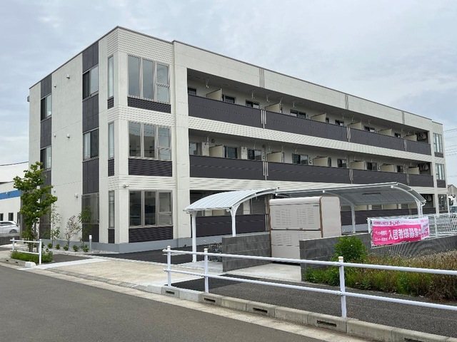 建物外観　ペット相談可。
