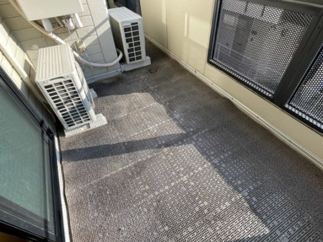 バルコニー　別のお部屋の写真です