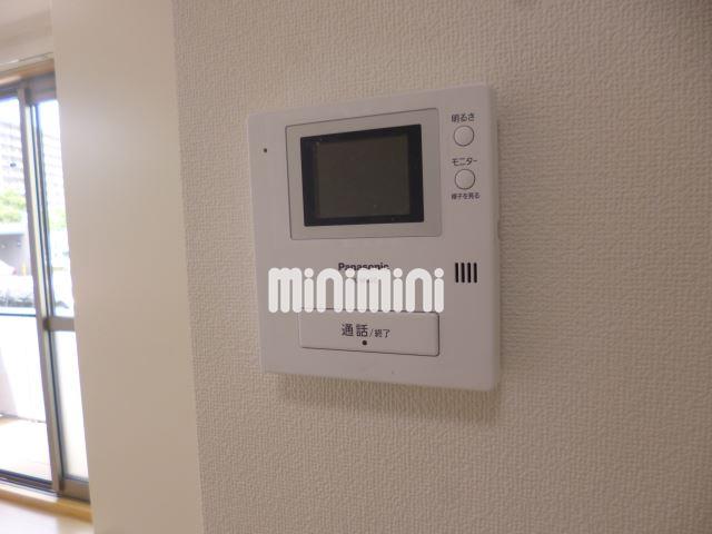 セキュリティ　ＴＶ付きモニターホンで来客者の顔が確認できます
