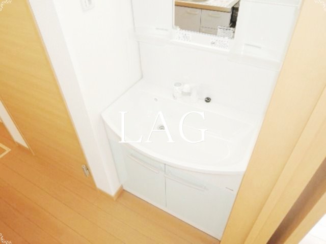 洗面設備　洗面台です。