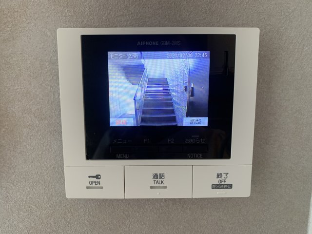 セキュリティ　TV付インターホン