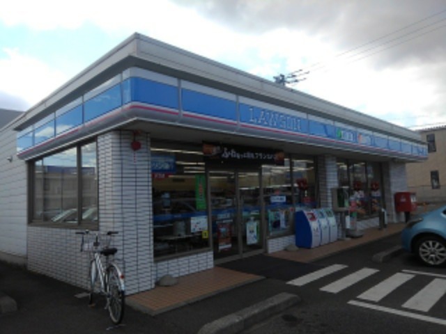 コンビニ　ローソン高崎問屋町店（コンビニ）まで600m