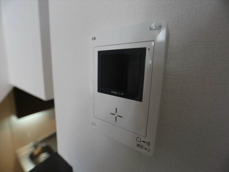 セキュリティ　TVモニター付インターホン　同仕様写真