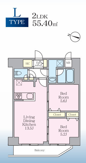 S-RESIDENCE板橋大山clairの間取り写真