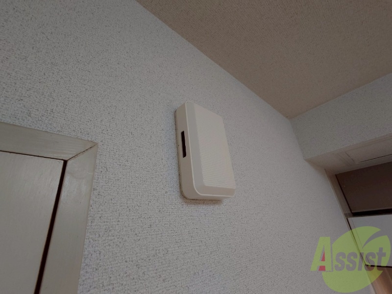 セキュリティ　来客時にはこちらのチャイムが鳴りますよ。