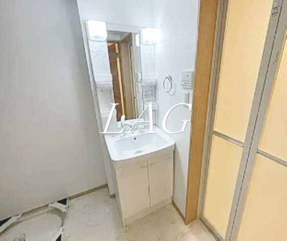 洗面設備　洗面台です。