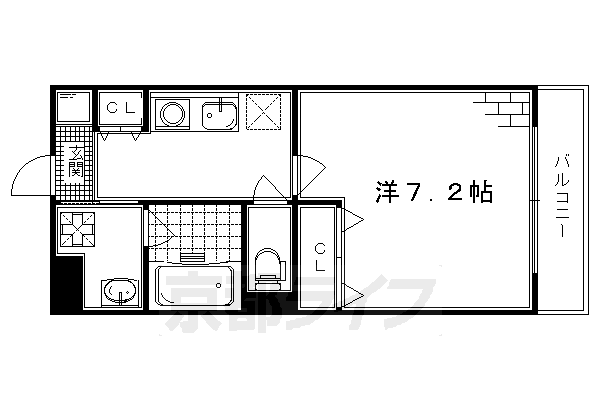 コテージタケダの間取り写真