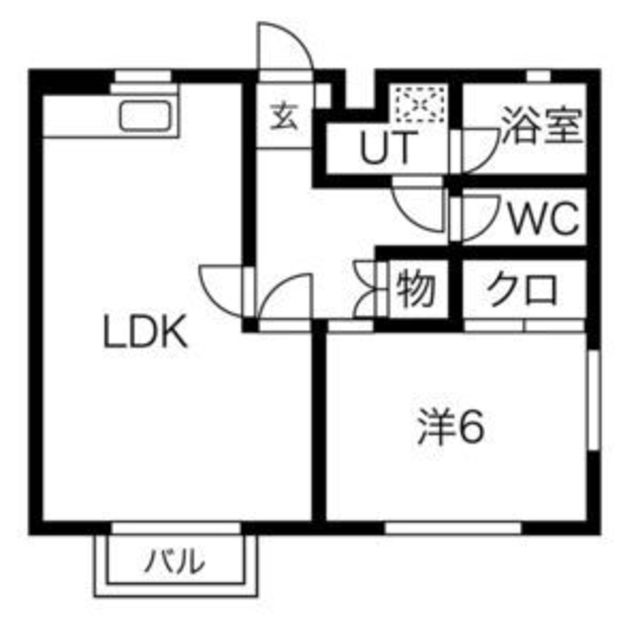 ハイツサニーヒル 東棟の間取り写真