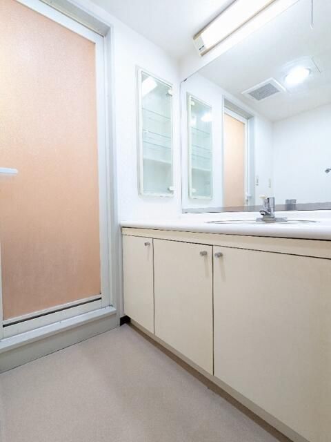 洗面設備　別タイプ部屋　参考写真です