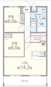 サンヴィラ24の間取り写真