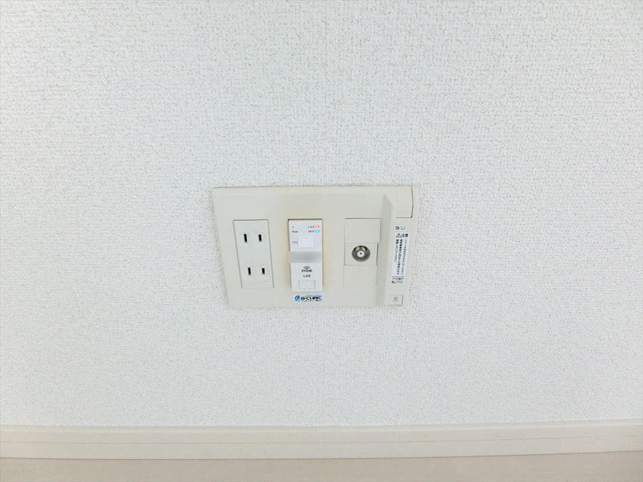 その他設備　同じ間取りの別部屋の写真です。