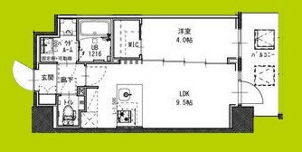 S-RESIDENCE江坂focalの間取り写真