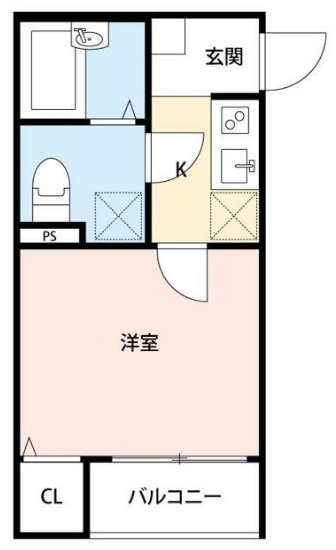 ウィステリア川崎の間取り写真