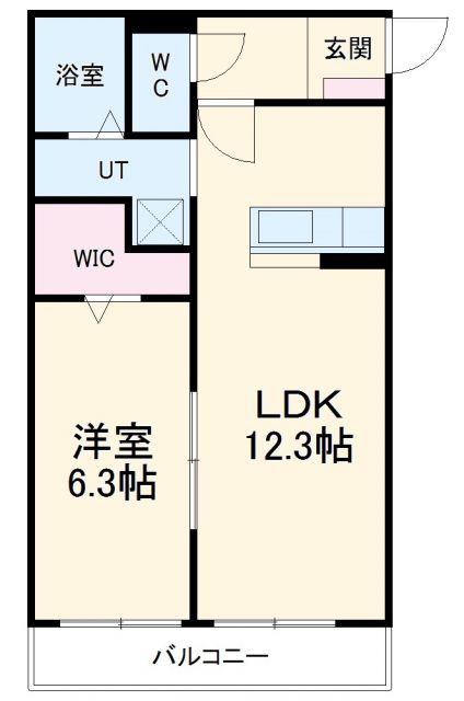 ひだまりマンションの間取り写真