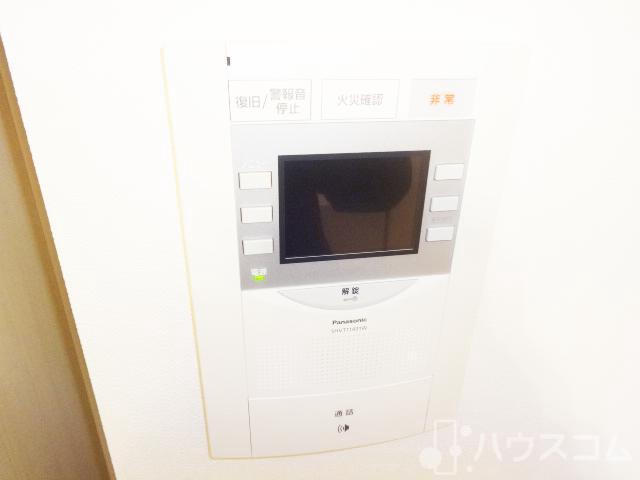 セキュリティ　顔の見える安心のオートロックです。