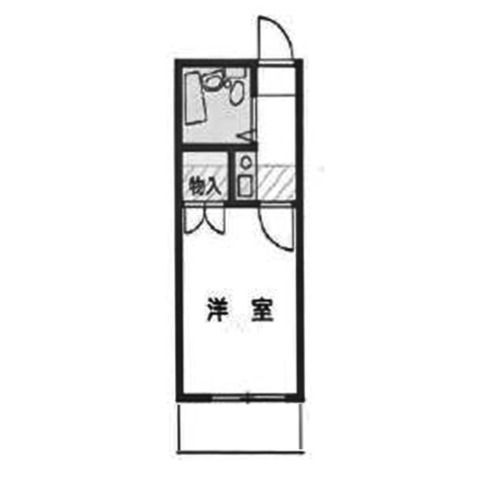 小田急小田原線 伊勢原駅 バス乗車時間：5分 最寄りバス停で下車 徒歩10分 2階建 築39年の間取り写真