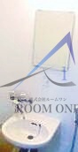 洗面設備　洗面台です。