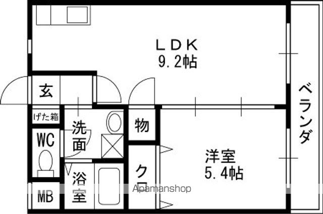 ＪＲ東海道本線 高槻駅 徒歩14分 4階建 築22年の間取り写真