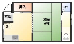 米田文化の間取り写真