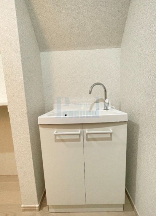 洗面設備　うれしい独立洗面台！