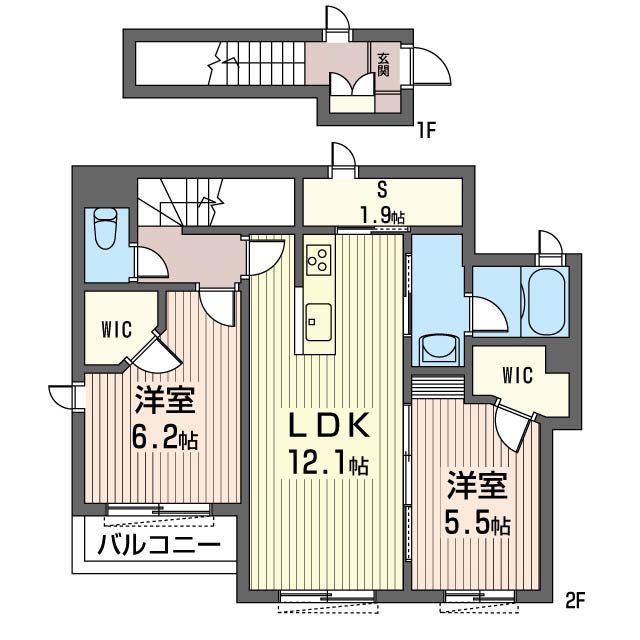 エレウテリアの間取り写真