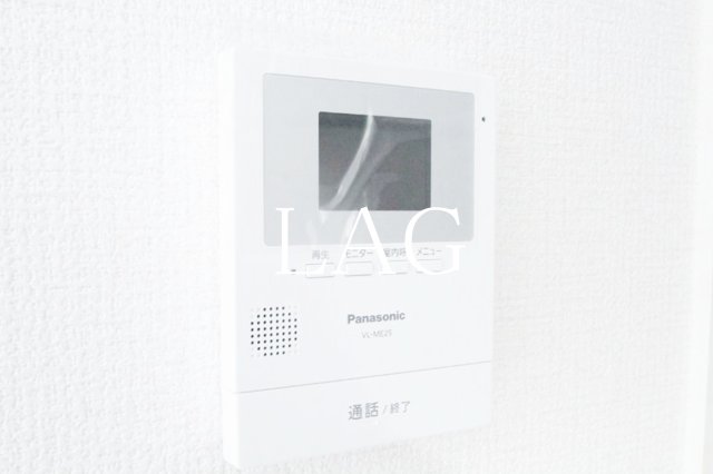 セキュリティ　モニター付インターホンです。