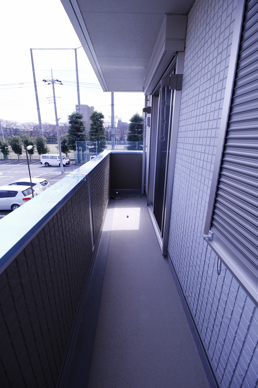 バルコニー　別の部屋の写真です