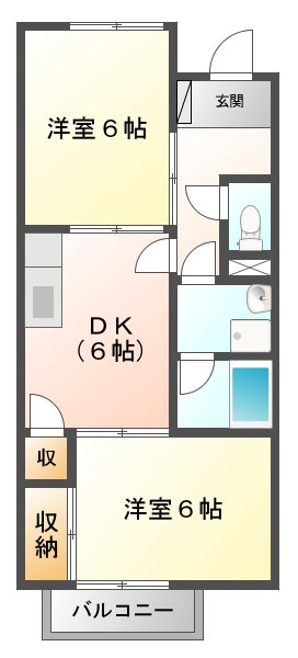 Ａｎｇｅｌ ｈｏｕｓｅ 東山の間取り