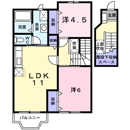 プラース IIIの間取り